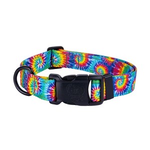 Country Brook Petz Classic Tie Dye Everyday Reflective Dog Collar