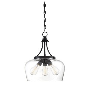 Savoy House Octave 3 - Light Pendant in  Black - 1 of 4