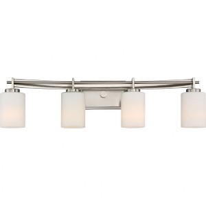 Quoizel Lighting Taylor 4 - Light Vanity in  Brushed Nickel - 1 of 4