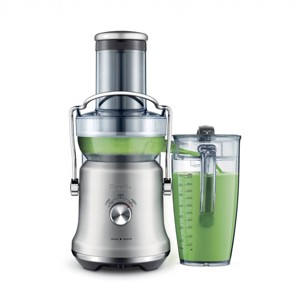 Breville Juice Fountain Cold Plus Brushed Stainless Steel BJE530BSS: 1000W Electric Juicer, 2 Speeds, Dishwasher-Safe Parts - 1 of 4