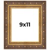 PosterPalooza | Photo Size Museum Gold Picture Frame - UV Acrylic, Foam Board Backing, Hanging Hardware - 2 of 4