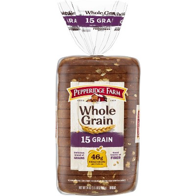 Pepperidge Farm Whole Grain 15 Grain Bread - 24oz : Target