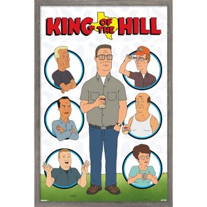 Trends International King of the Hill (2025) - Arlen Grid Framed Wall Poster Prints - 1 of 4