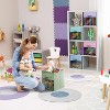 Sorbus 13 Inch 6 Pack Collapsible Fabric Storage Bins with Clear Window - for Organizing Clothes, Toys, Books, Shelves, Closets & more - 2 of 4