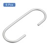 Unique Bargains Hanging Clothes Towels Shoe Scarf Bag Aluminum Alloy C-Shaped Hanger Hook - 3 of 4