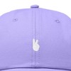 Dalix Lil Peace Sign Embroidered Cotton Cap Outdoor Dad Hat Womens - 2 of 4