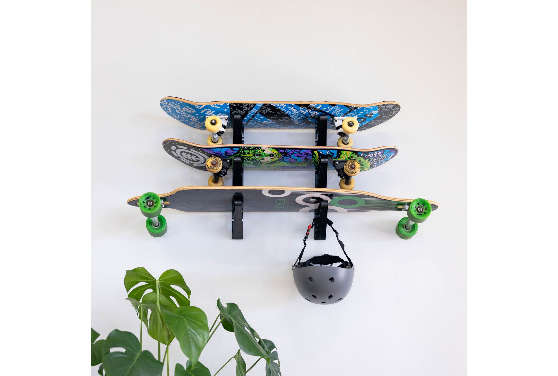 StoreYourBoard Trifecta Skateboard Storage Rack | 3 Levels