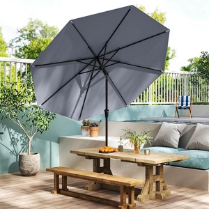 cantilever patio umbrella lowes Cantilever Casual Patio Umbrellas at Lowes.com