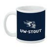University of Wisconsin - Stout Primary Logo Ceramic Coffee Mug Novelty Gift Mugs for Coffee Tea and Hot Drinks 11oz White - 3 of 4
