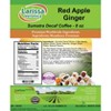 Larissa Veronica Red Apple Ginger Sumatra Decaf Coffee (Gourmet, Naturally Flavored, Whole Coffee Beans) (8 oz, ZIN: 566384) - 2 of 4