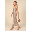 Petal and Pup Womens Liza Pleated Maxi Dress - 2 of 4