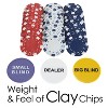 Trademark Poker Maverick 300 Dice Style Poker Chip Set - 11.5 grams - 3 of 4
