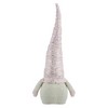 Northlight Plump Gnome with Embellished Hat Christmas Figure - 16" - Pink, Silver and Cream - 4 of 4
