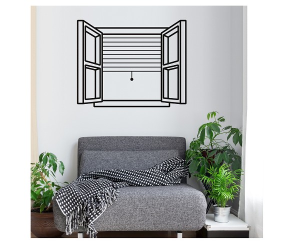 74th Street Wall Decal - Black