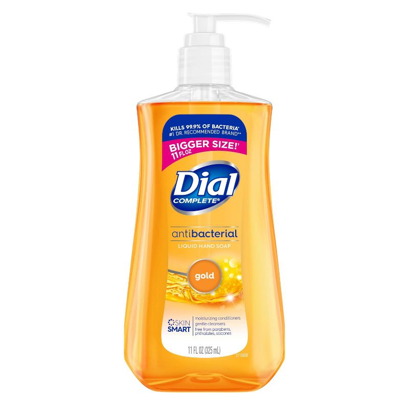 Dial Complete Antibacterial Liquid Hand Soap - Gold - 11 fl oz/4pk, 3 of 10
