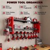 Hausource 3-Tier Power Tool Organizer Shelving Heavy Duty Storage Rack, Red - 4 of 4