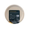 Matter Compostable Fiber Disposable Dinner Plates 9" - Natural - 20ct - 2 of 3