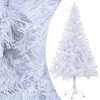 Aghana Digitals Pre-Lit 47.2in White PVC Artificial Christmas Tree with Warm White LEDs, Cone - 2 of 4