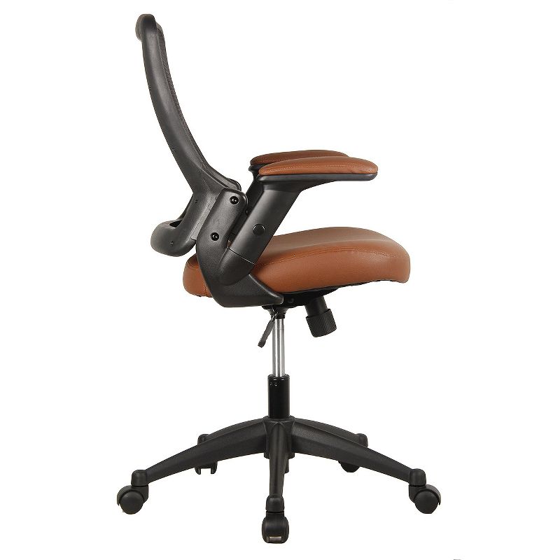 Mid - Back Mesh Task Office Chair with Height Adjustable Arms - Techni Mobili, 4 of 10