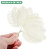 Unique Bargains Artificial Silk Wire Single Flower Leaves for DIY - 2 of 4