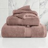 Luxury Egyptian Cotton Heavyweight Ultra-Plush Towel Set by Blue Nile Mills - 2 of 4