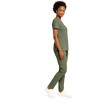Hey Collection Women’s 5-Pocket Medical Scrub Set – V-Neck Top & Straight Leg Pants, Comfortable Flexible Nursing Uniforms - 3 of 4