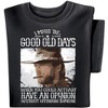 Collections Etc Clint Eastwood Good Old Days Short Sleeve Graphic T-Shirt - 2 of 4