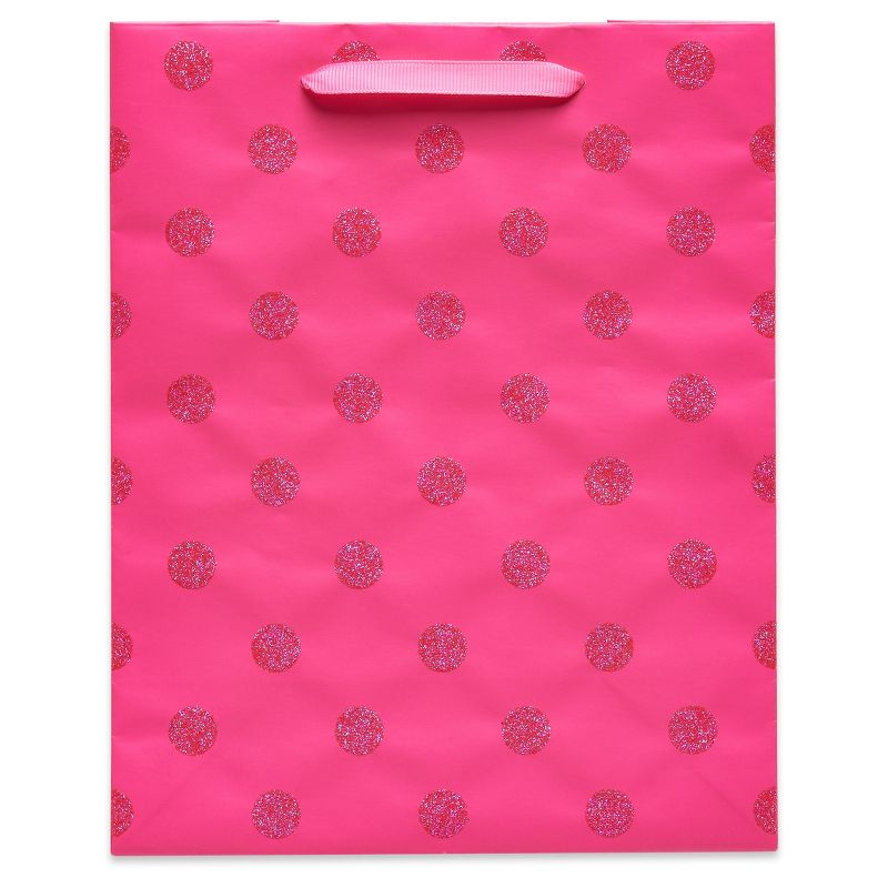 Small Dotted Birthday Gift Bag Pink - Spritz&#8482;, 2 of 3