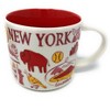 Starbucks Been There Series New York Knickerbocker State Ceramic Mug, 14 Oz (2-Pack) - image 3 of 4