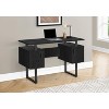 Monarch Specialties Computer Desk Home Office Laptop Storage 48InchL Work Metal Laminate Black Contemporary Modern - 2 of 4