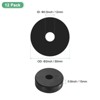 Unique Bargains Mechanical Anti-Vibration Durable Multipurpose Rubber Isolation Washers Black - 3 of 4