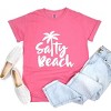Simply Sage Market Salty Beach Garment Dyed Tee - 3 of 4