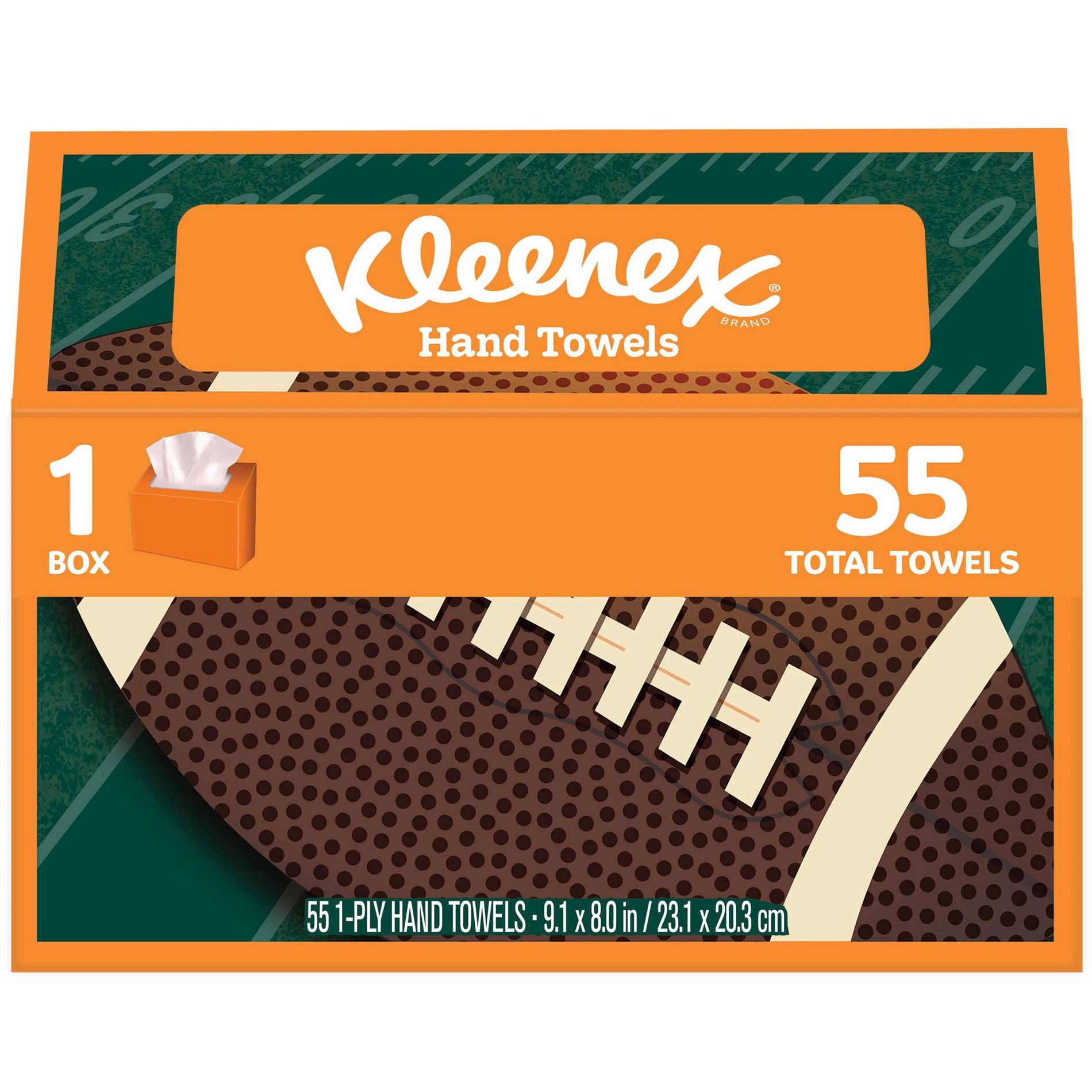 Kleenex Tailgate Pack Full Sheet Hand Paper Towels - 1-Ply - 55ct