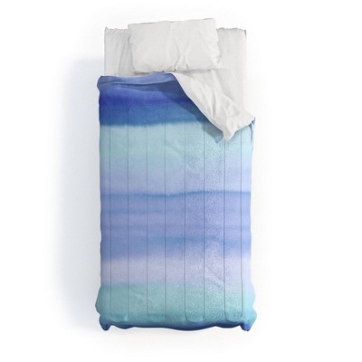 Blue Amy Sia Ombre Comforter Set - Deny Designs