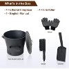 attop Metal Bucket Includes Hand Broom and Gloves - 3 of 4