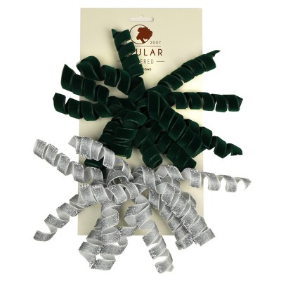 Soular Powered 2pk Gift Packaging Accessories Curly Bows