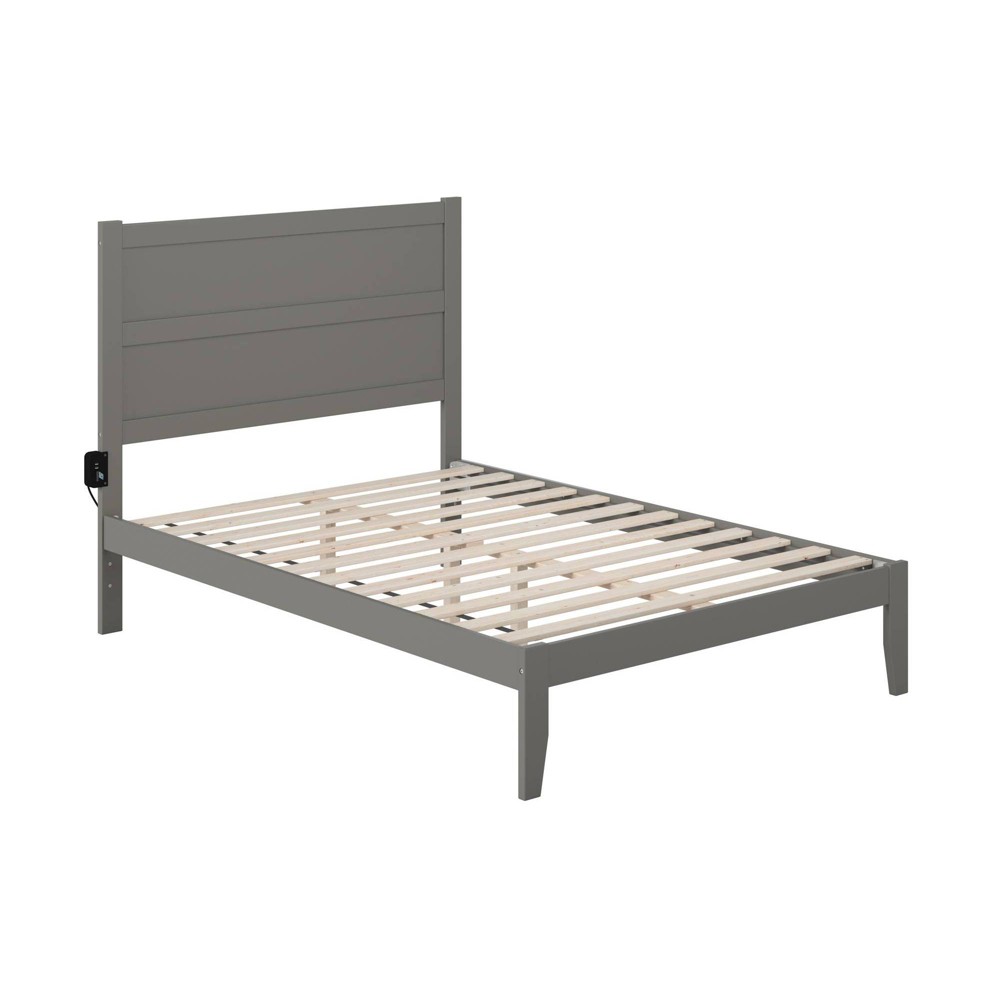 Photos - Bed Frame AFI Full Noho Bed Gray  