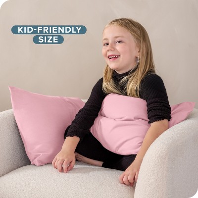 Light Pink Microfiber Toddler Pillowcase Set - 13" x 18"