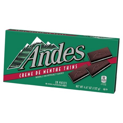 Andes Creme De Menthe Thins Mint, 4.67 oz