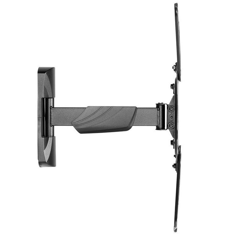 Monoprice Essential Full Motion TV Wall Mount Bracket Low Profile For 23" To 55" TVs up to 77lbs, Max VESA 400x4, 2 of 7