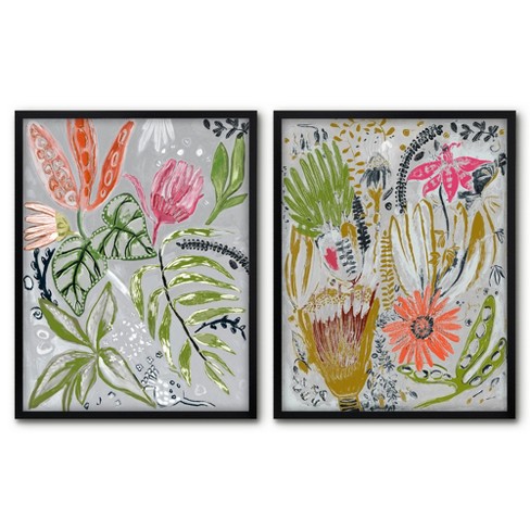 Americanflat 3 Piece 16x20 Wrapped Canvas Set - Portofino by Sabina Fenn -  Coastal Wall Art : Target