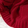 Amelie Home Chenille Knit Throw Blanket, Chunky Knit Blanket(Throw) - 4 of 4