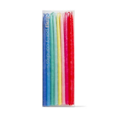 tagltd Assorted Mini Taper Candles S24