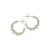 SHINE by Sterling Forever Bubble Sphere Trio Hoop Earrings - 3 of 4