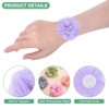 Unique Bargains Mesh Fabric Rhinestone Pearl Chiffon Flowers 2.17 x 2.17 Inch - 2 of 4