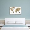 Gilded Map by All That Glitters Unframed Wall Canvas - iCanvas - 2 of 4