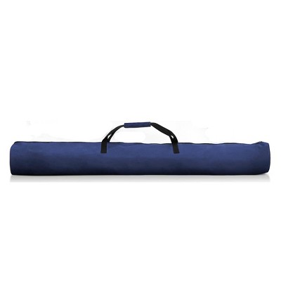 Deep Berry Powder-Coated Steel Double Hammock with Stand