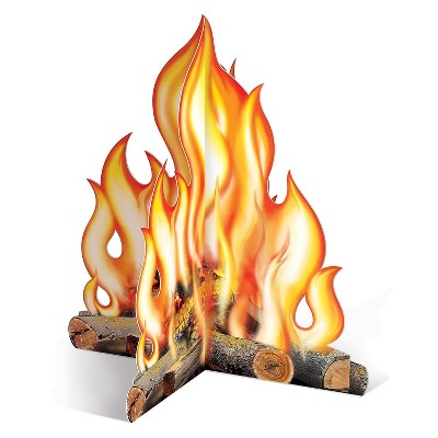 Beistle 12" 3D Campfire Centerpiece; 5/Pack 57322