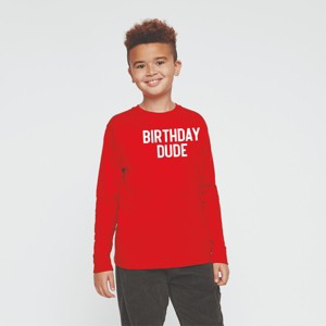 The Juniper Shop Birthday Dude Bold Youth Long Sleeve Tee - 1 of 4