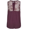 Women's Lace Back Sleeveless Top - LASCANA - 4 of 4